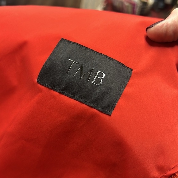 TMB | Eugino Tombolini Red Nylon Giacca Sailing Blazer L - Picture 6 of 12